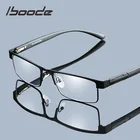 Очки для чтения iboode мужскиеженские, аксессуар для чтения из титанового сплава, при дальнозоркости, по рецепту, в стиле ретро, снимающие напряжение с глаз