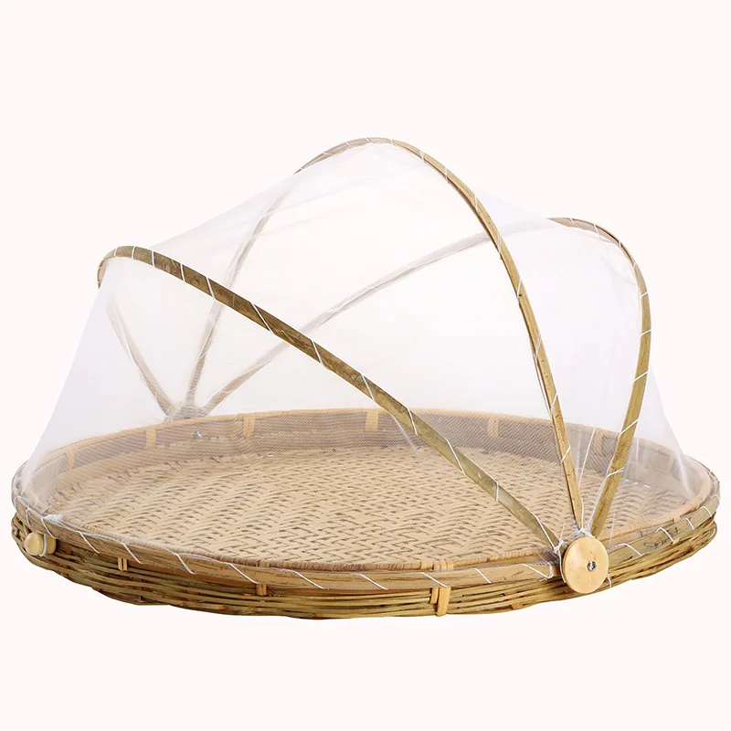 Бамбуковые солнечные очки ручной работы корзина для хранения с анти москитные