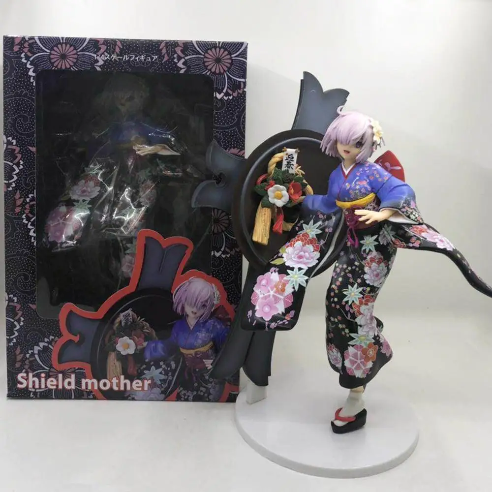 Кимоно Saber Fate Grand Order FGO Shielder для мамы Mash Kyrielight 25 см ПВХ экшн-фигурка игрушка