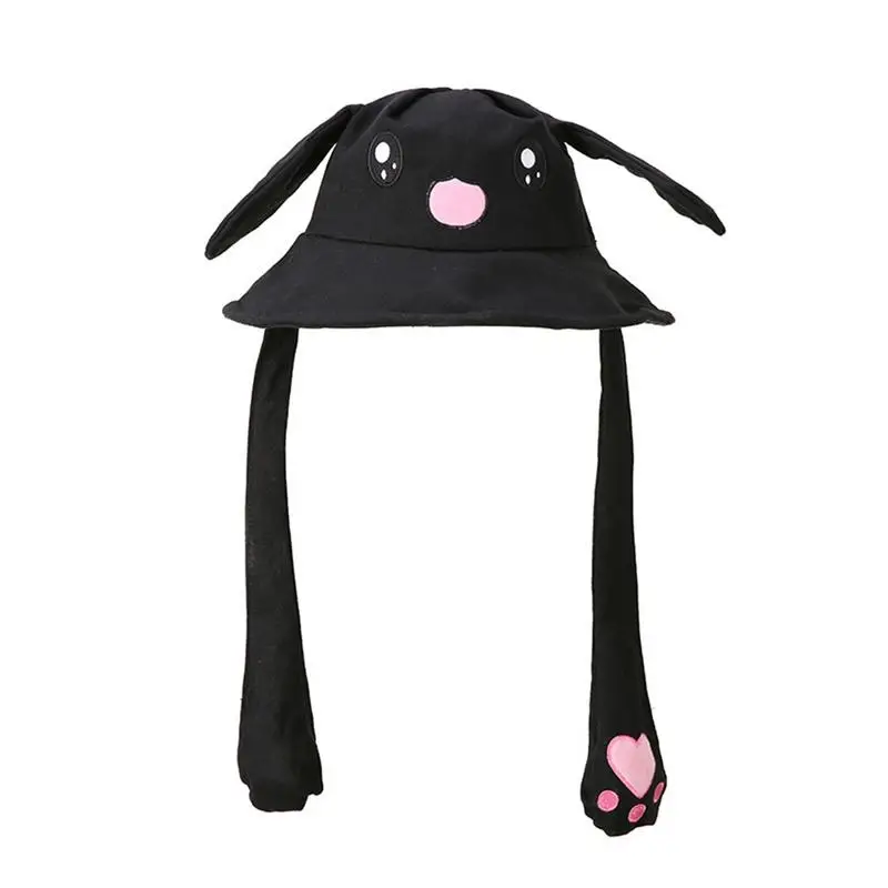 Забавная шапка в рыбацком стиле с милыми кроличьими ушами кепка для женщин и