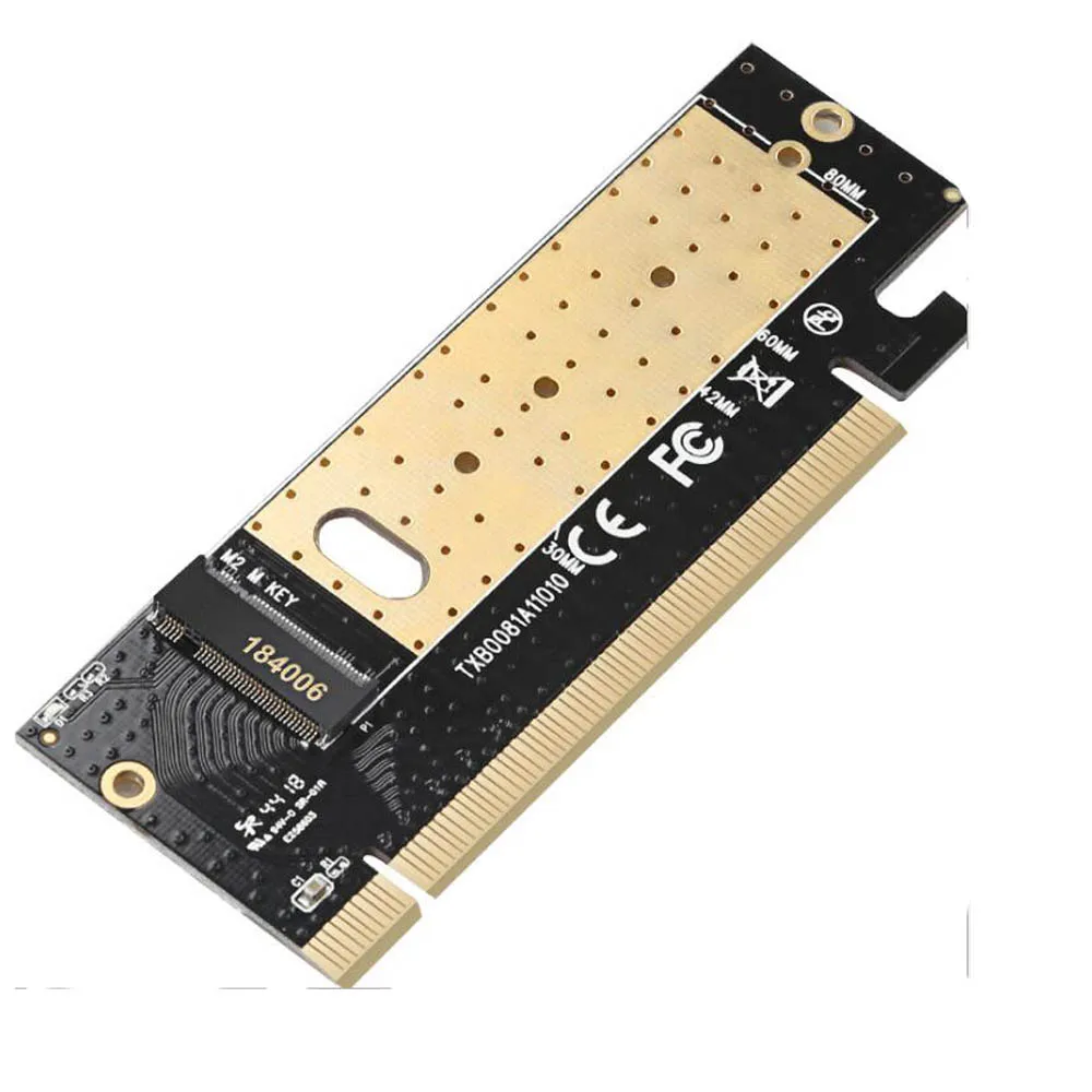 В наличии M.2 NVMe SSD NGFF к PCIE X16 адаптер MKey интерфейсная карта PCI Express 3 0x16 полная