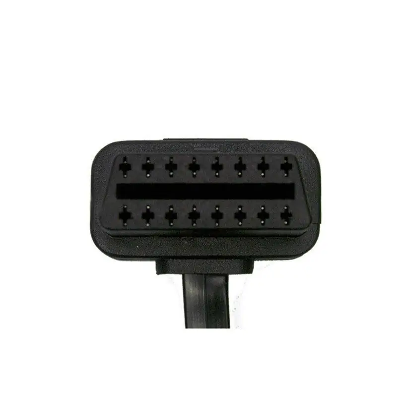 BEESCLOVER 60 см диагностический кабель OBD2 удлинитель для 16Pin 8 сердечника кабеля