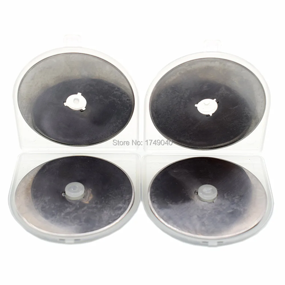 

60mm Rotary Cutter Blades Sewing Craft Tool Cutting Fabric Paper Vinyl Patchwork Leather Circular Refill Blades Tools 20pcs Set