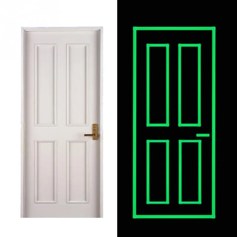 Светящаяся лента из ПВХ 3 метра для лестницы ступенек пола предупреждающая