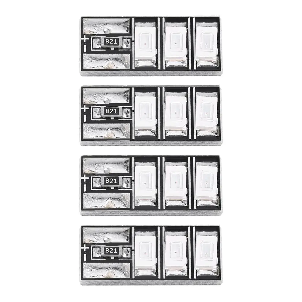 4 шт./лот миниатюрная светодиодная световая панель 6S красный и зеленый светодиод