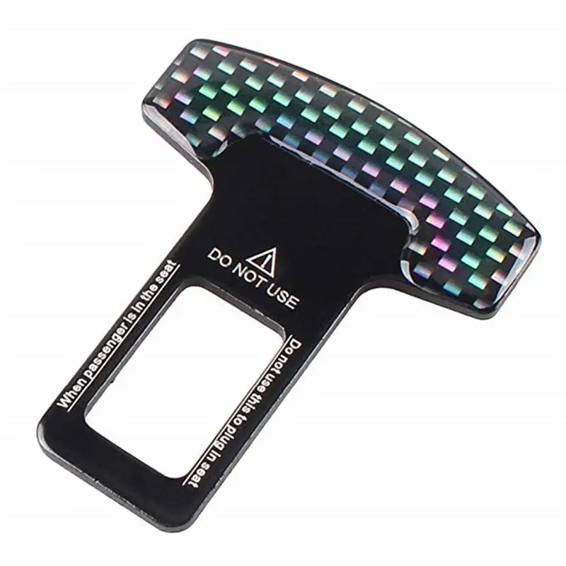 2 шт. пряжки для ремня безопасности из настоящего углеродного волокна грузовых