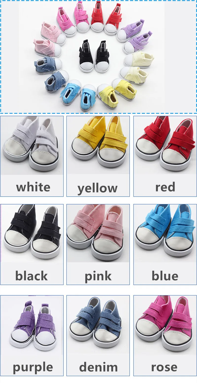 5cm Denim Canvas Mini Doll Shoes Toy Hand Made Accessories for Sharon Boots Sneakers Girls Clothes Bjd | Игрушки и хобби