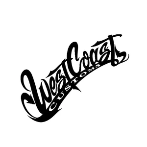 25 см * 11 см для West Coast забавная крутая наклейка для автомобиля мотоцикла наклейки внешние аксессуары Стайлинг автомобиля