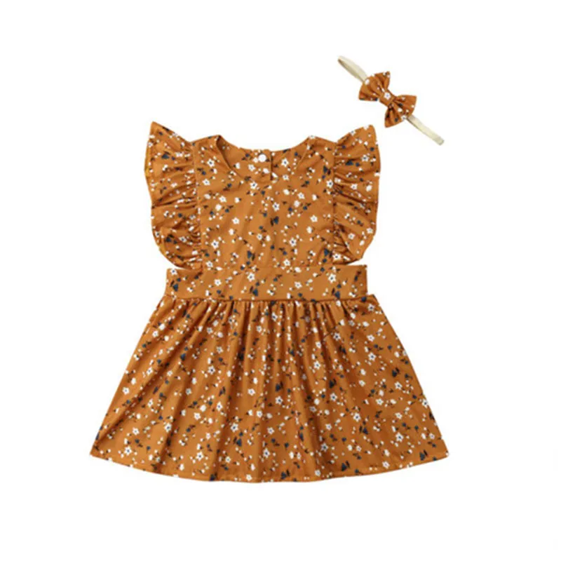 Детское боди с круглым вырезом цветочным принтом|Боди для малышек| |