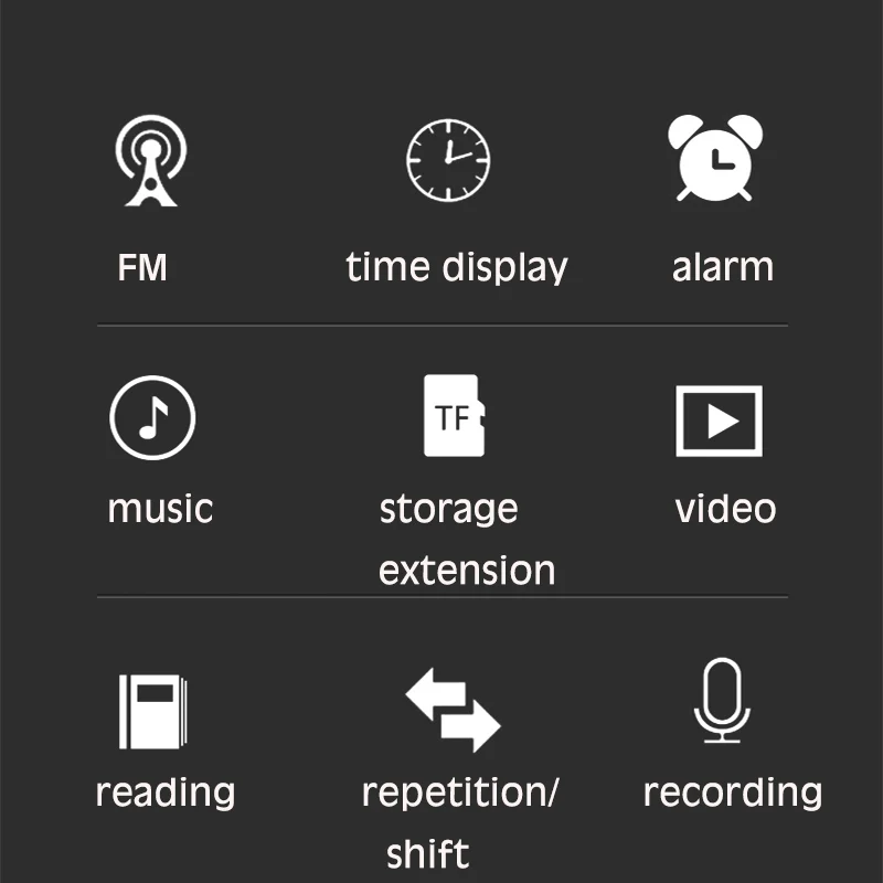 MECHEN 4G/8G/16G HIFI Lossless bluetooth MP3 плеер рекордер FM видео электронная книга радио