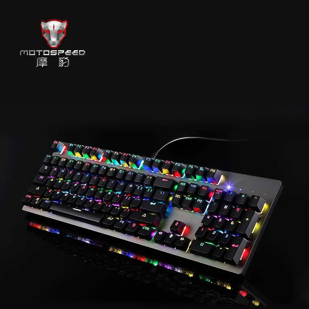 Motospeed CK89 NKRO Teclado Mecânico Jogos USB Проводная Подсветка RGB | Компьютеры и офис