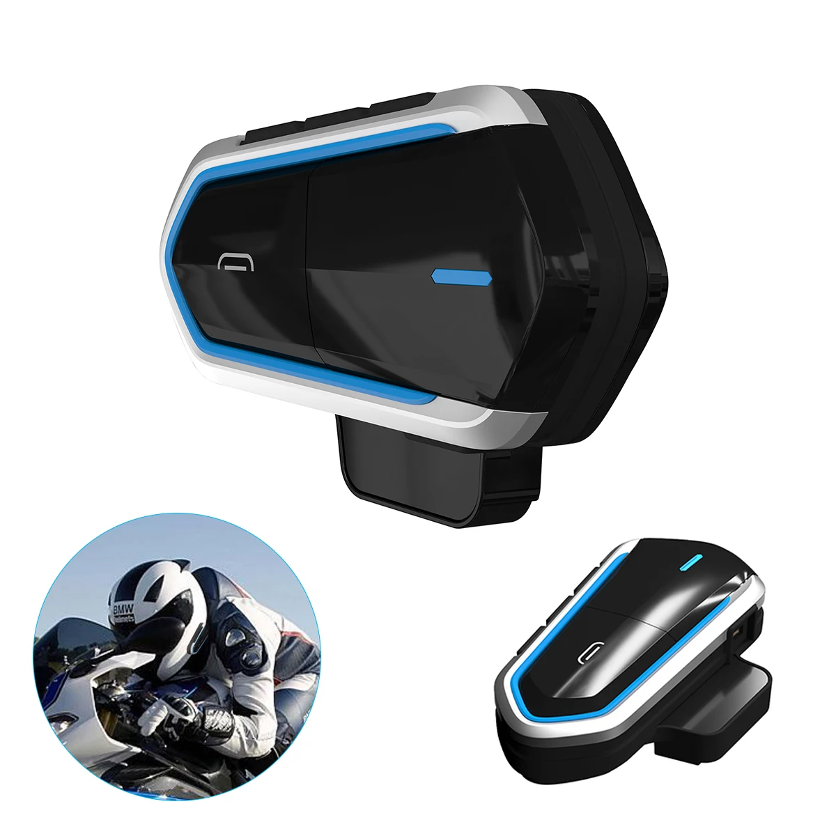 SOONHUA CSR 4 1 Bluetooth мотоцикл Шлемы гарнитуры Водонепроницаемый IP54 Hands Free HD стерео