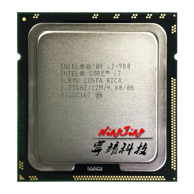 Процессор Intel Core i7-980 i7 980 3 ГГц шестиядерный двенадцатипоточный ЦПУ 12M 130W LGA 1366 |
