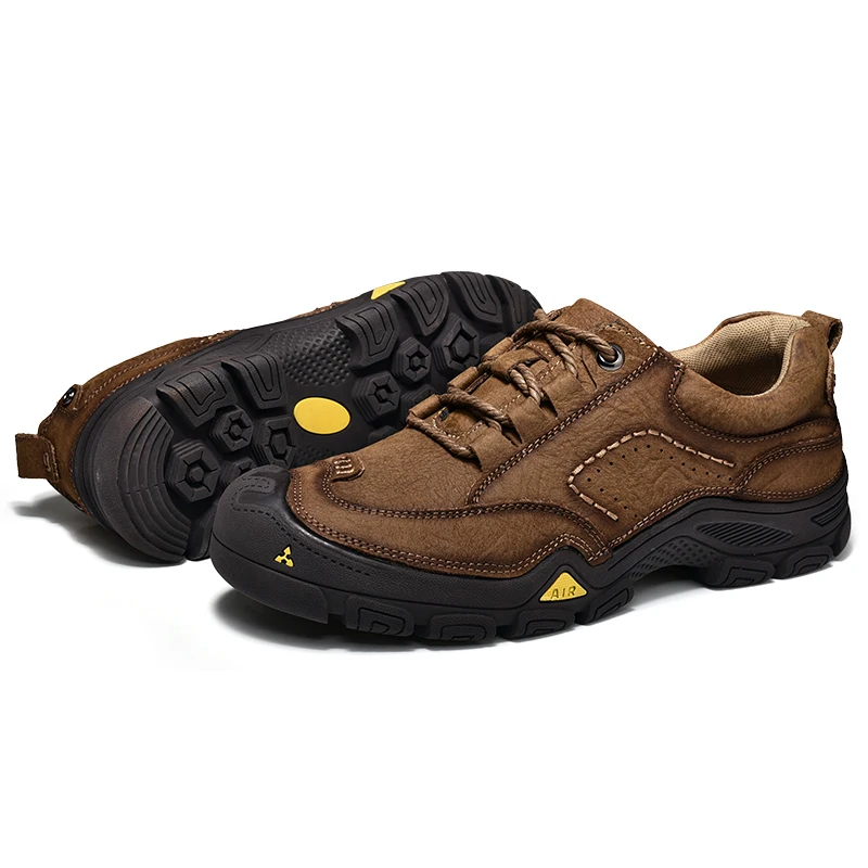 Autumn Winter Genuine Leather Big Size Men Casual Shoes Fashion Male Large 39-45 Men's Flats | Обувь