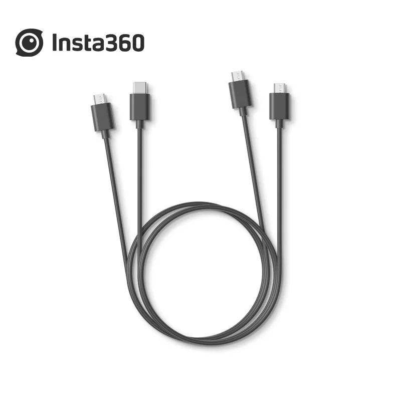 Кабель адаптер (Micro USB или Type C) для Insta360 ONE X Android|Аксессуары видеокамер 360°| |