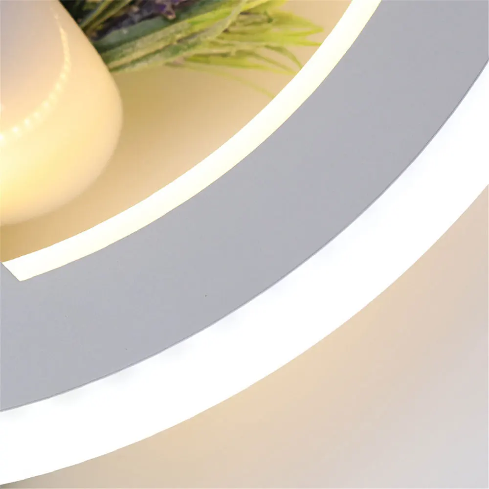 Креативная светодиодная настенная лампа светильник для спальни прикроватного