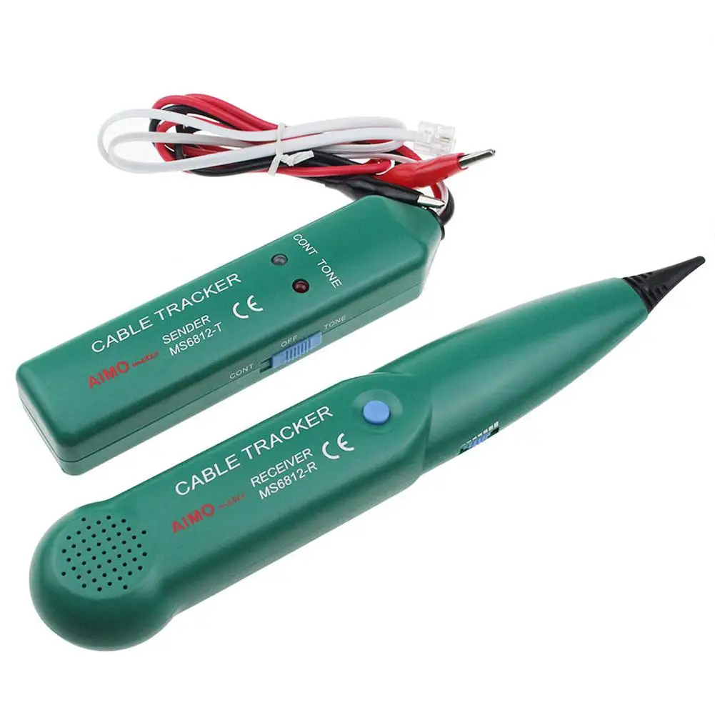 Adeeing MS6812 телефонный провод трекер LAN Сетевой кабель тестер для UTP STP Cat5 Cat6 RJ45 RJ11