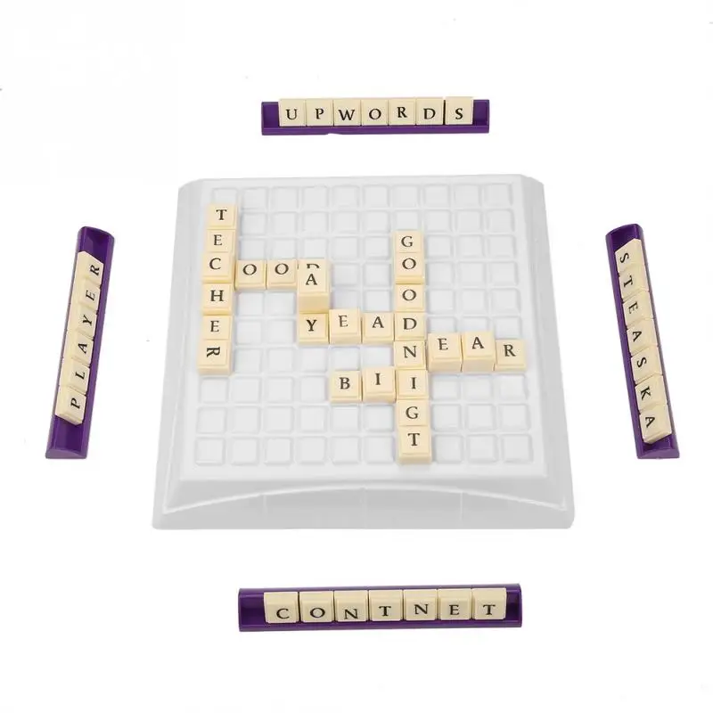 Новые 3D Пазлы игрушки настольная игра английские буквы кроссворды слова