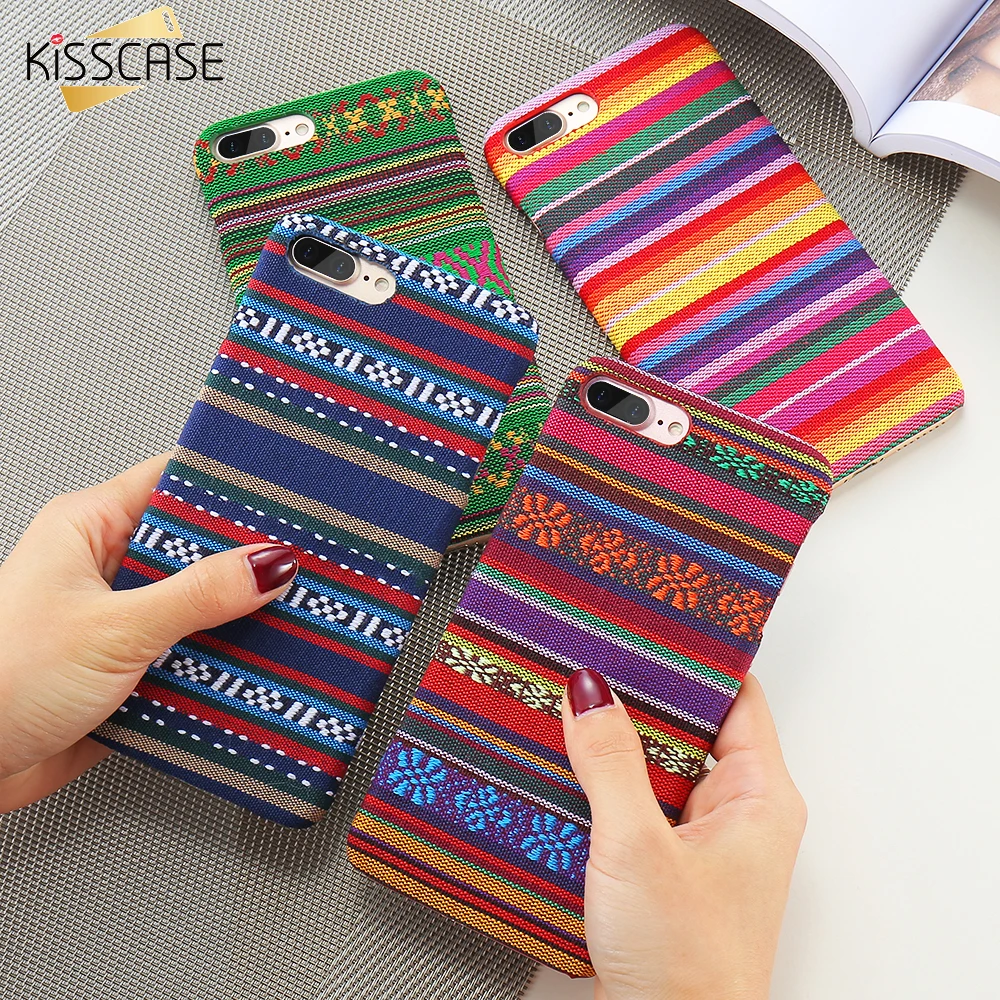KISSCASE Цветной вязаный чехол для iPhone 5s SE Крутые женские телефонные чехлы 7 6 6s Plus Обложки оболочек.