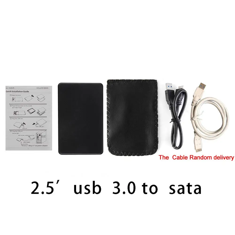 Чехол для жесткого диска 2 5 дюйма 3 цвета чехол USB3.0 SATA3.0 внешний корпус с