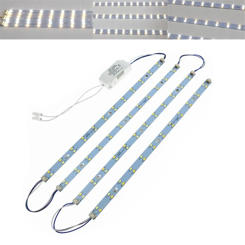 CLAITE 24 W AC165-250V SMD5730 светодиодный бар жесткая свет с Мощность драйвер чистый белый +
