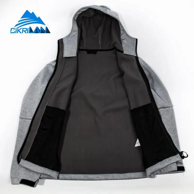 

New Men's Softshell Coat Outdoor Sports Camping Climbing Hiking Jacket Cycling Windbreaker Jackets Hooded Trekking Fishing Coats
