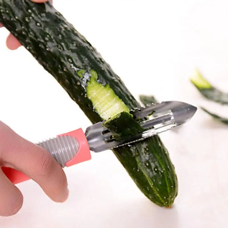 Универсальный нержавеющая сталь щипцы для резки Овощечистка Нескользящие