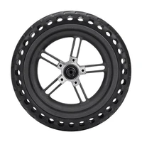 8 5 inch damping solid tyres hollow non pneumatic wheel hub and explosion proof tire set for xiaomi mijia m365 electric scoote