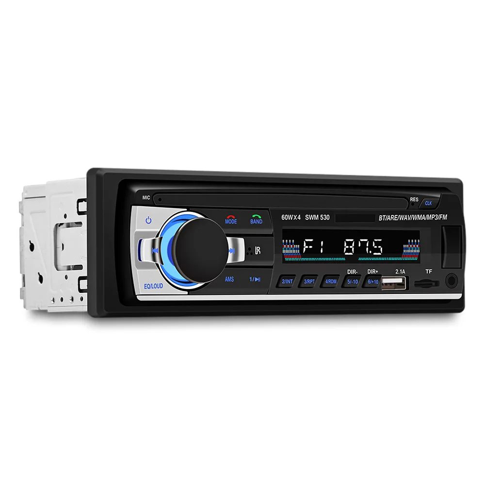Zeepin Bluetooth Autoradio Car Stereo Radio 12V In-dash 1 Din FM Aux Input Receiver SD USB MP3 MMC WMA Audio Player | Автомобили и