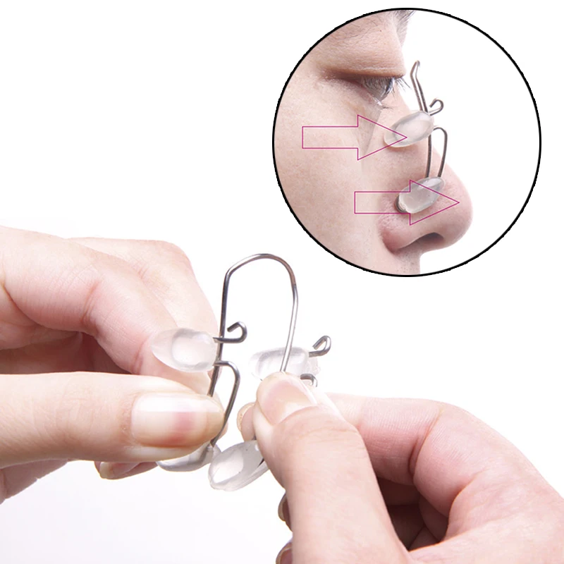 

Sale Titanium Steel Nose Up Shaping Straightening Nose Clip Face Clipper Facial Corrector Tool