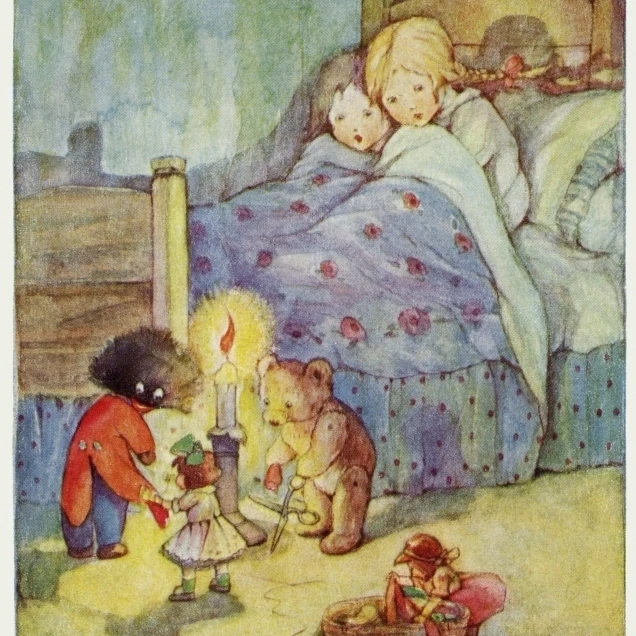 Постер на ночь печать Мэри Эванс картина Librarypeter &amp Dawn Cope Collection (24X36) | Дом и сад