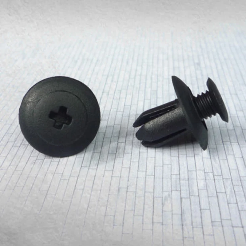 50 шт. новые нейлоновые зажимы для переднего бампера и кузова автомобиля фиксатор