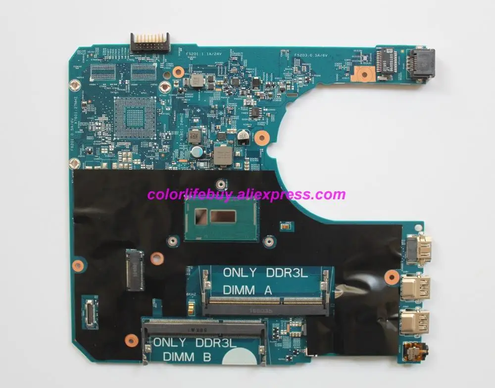 Genuine 2F12F 02F12F CN-02F12F BDW 14290-2 85GK8 w 3215U CPU Laptop Motherboard Mainboard for Dell Latitude 3460 Notebook PC
