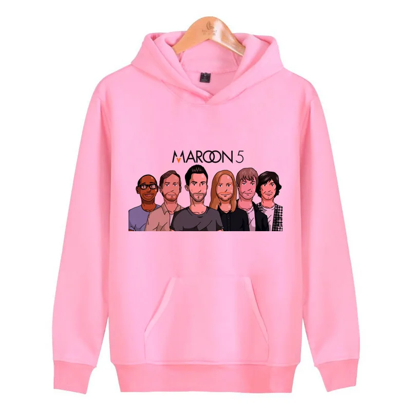 Maroon 5 толстовка с капюшоном для мужчин 3D Принт толстовки уличная повседневная