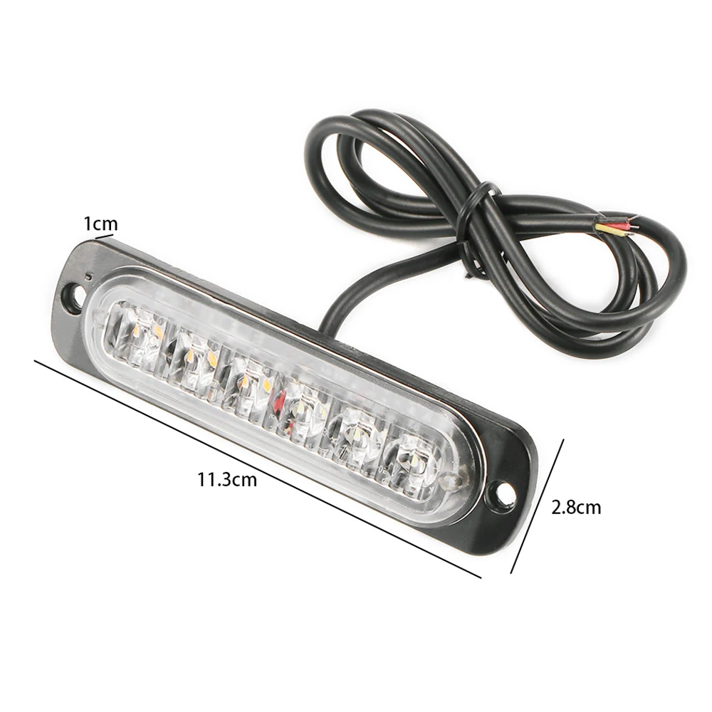 6 светодиодный аварийный сигнаПредупреждение светильник для автомобиля