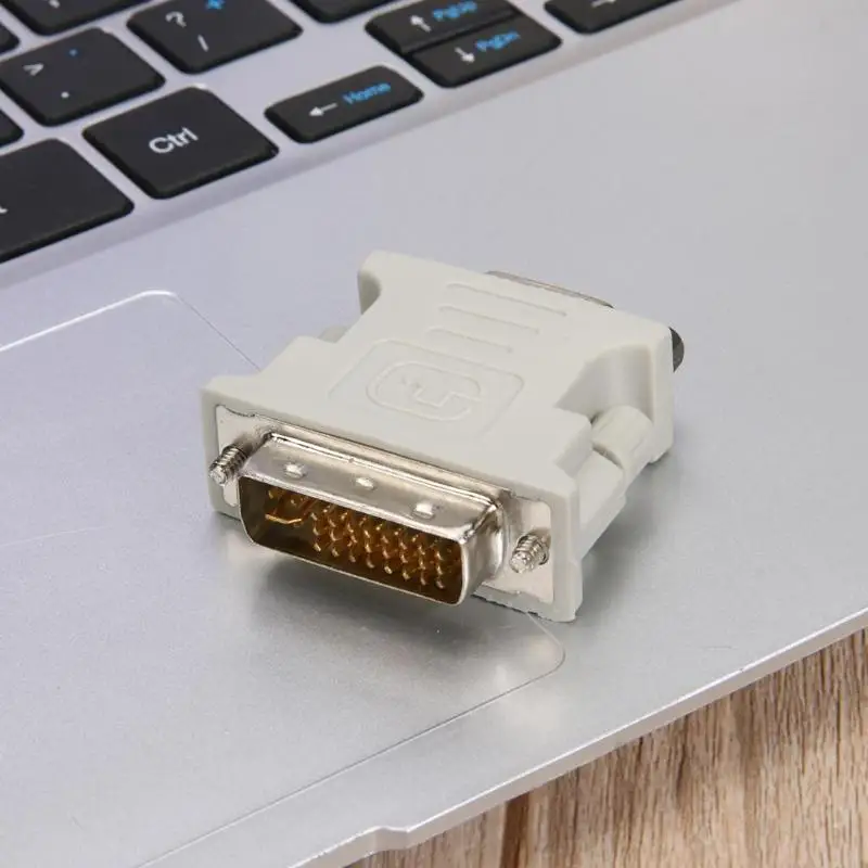 Адаптер DVI 24 + 5 папа VGA мама|Кабели VGA| |