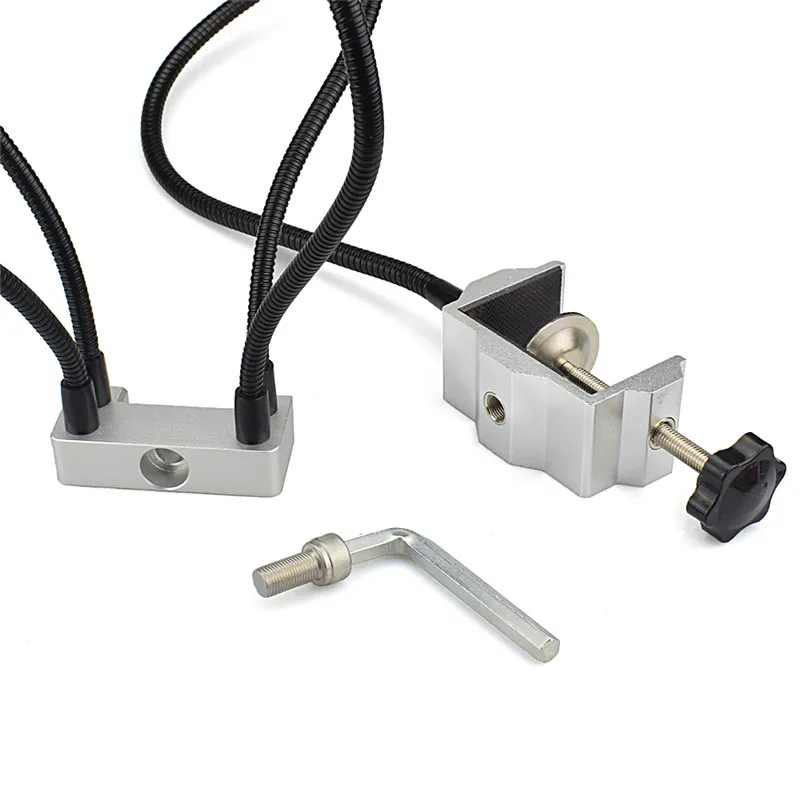 DANIU USB светодиодный 3X лупа PCB приспособление скамейки тиски стол зажим для пайки