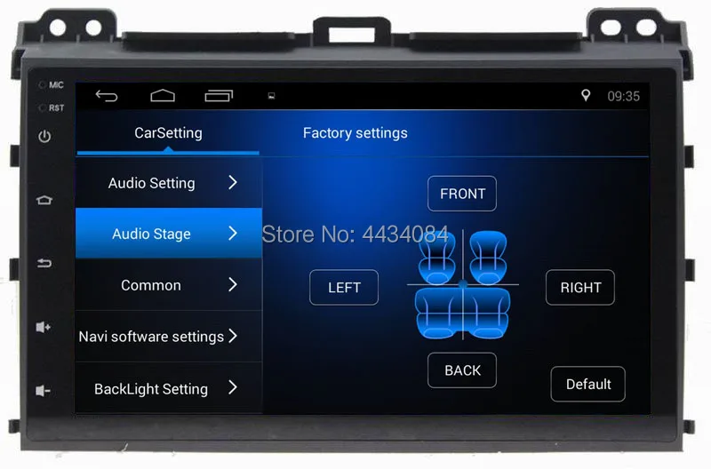 Автомагнитола Ouchuangbo с gps nav android 8 1 поддержка wifi Bluetooth 4*45 Вт для Toyota prado 2004