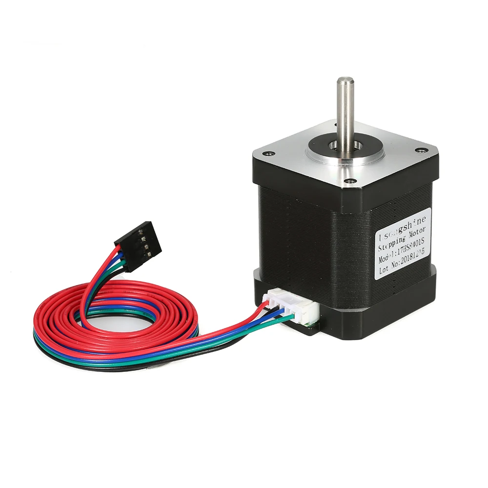 Шаговый двигатель Nema 17 48 мм 5 шт. шаговый 42BYGH 1.8A 52N. См 4 питающих провода для