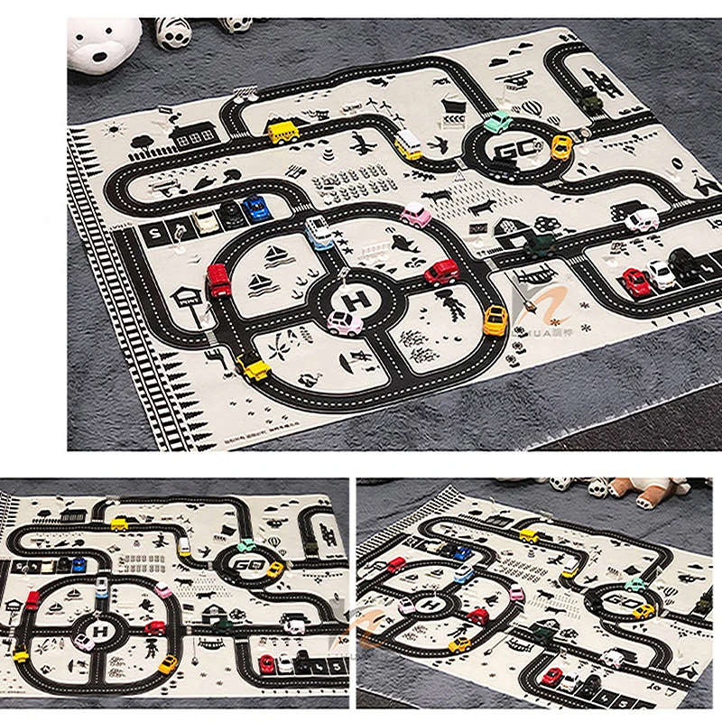 Ins развивающие игрушки скандинавский игровой коврик для тренажерного зала белый