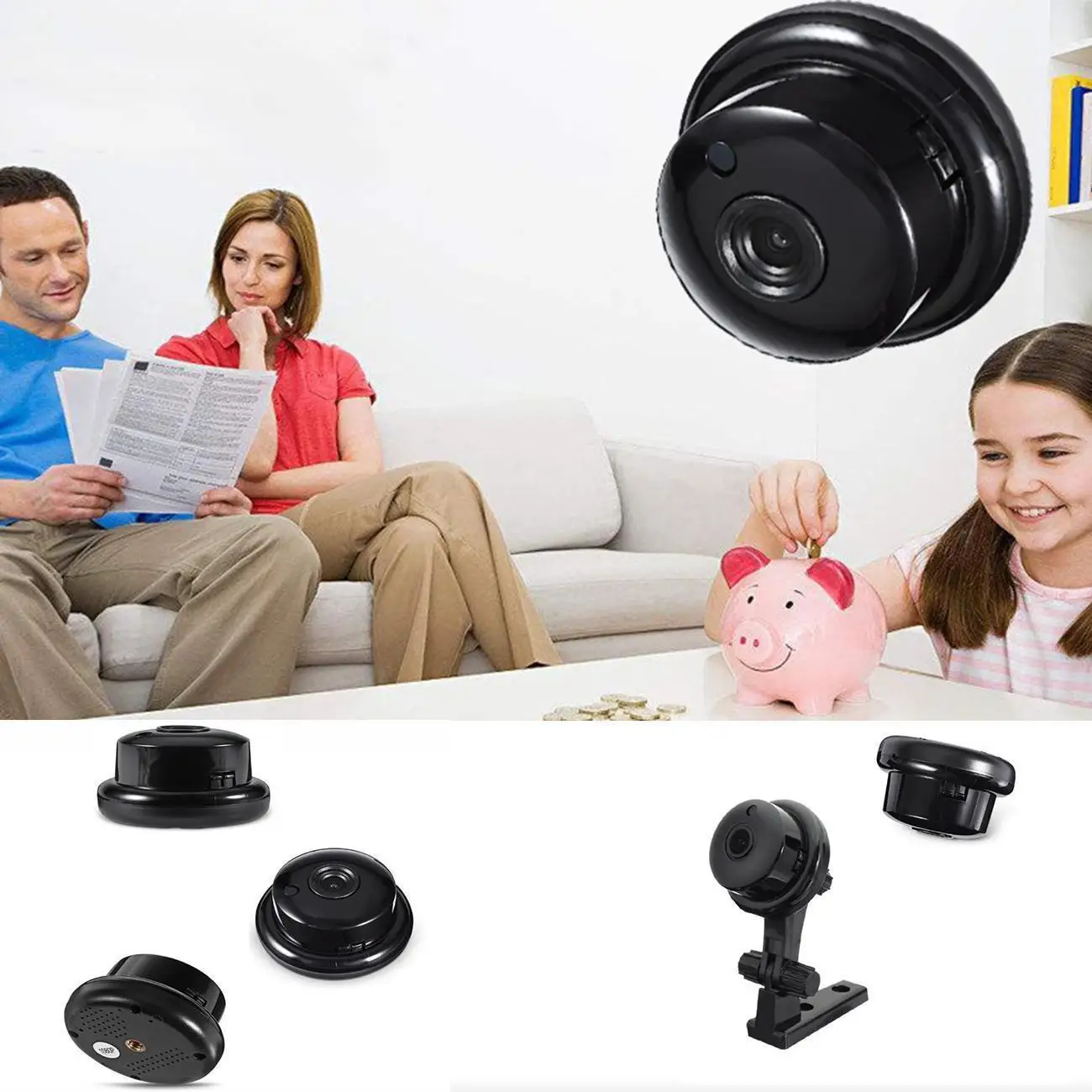1080P беспроводная мини wi-fi IP-камера HD умная домашняя камера безопасности с ночным