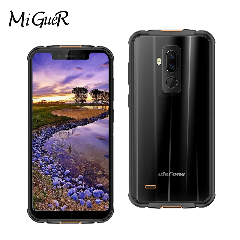 Ulefone Броня 5 IP68 Водонепроницаемый мобильного телефона 16MP 5000 mAh 85 &quotHD 4 GB + 64 Android 8 1