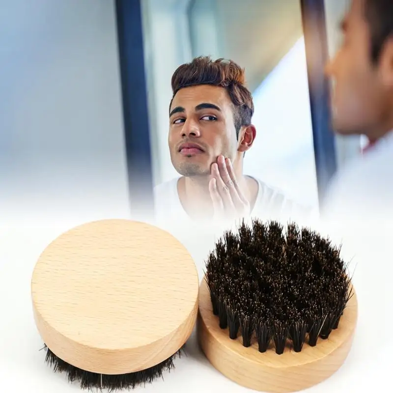 Щетка для бритья мужчин Парикмахерская удаление бороды приспособление щетка с
