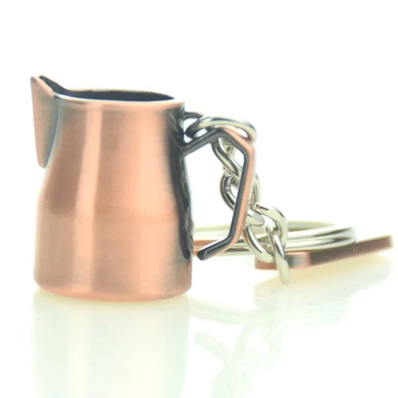 Кофе вскрытия ручка брелок Портативный цинковый сплав для ключей кофе ware инструменты продвижение эспрессо кофе аксессуары бариста подарки