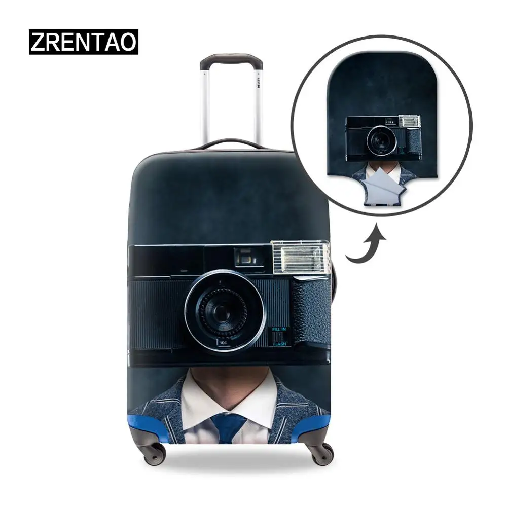 Travel accessories Holiday Luggage cover Suitcase protection baggage dust covers Stretch fabrics fit 18-32Inch Trunk cases Cover | Багаж и