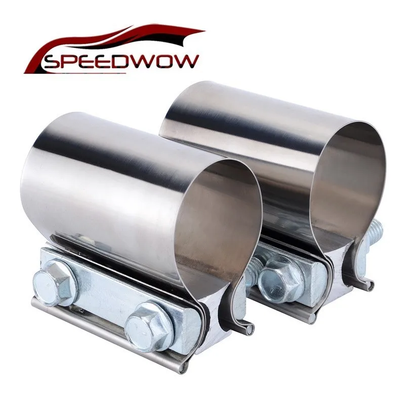 SPEEDWOW 1 шт. автомобильная часть нержавеющая сталь выхлопная втулка стыковый зажим