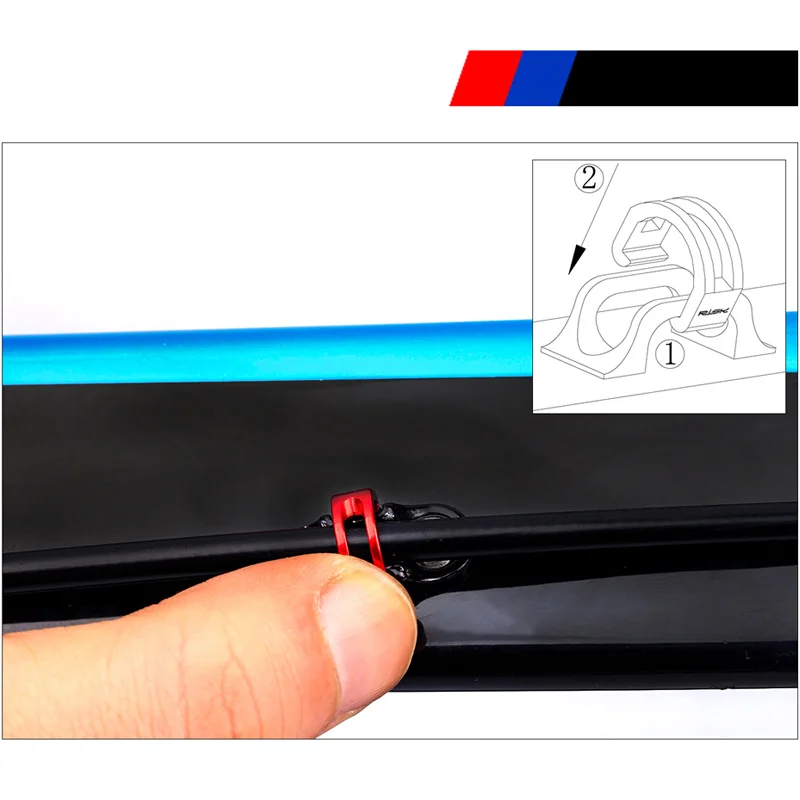 5 шт. Пряжка из алюминиевого сплава для дискового тормоза велосипеда|Кабели и