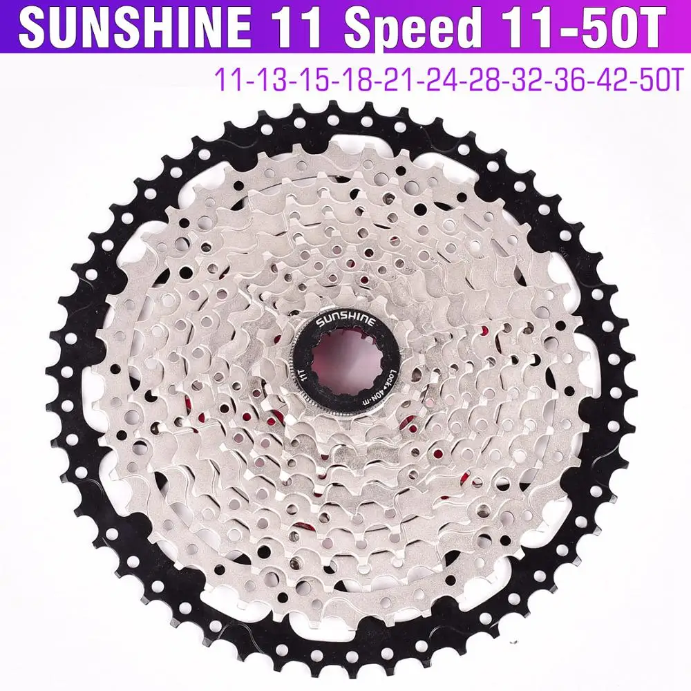 SUNSHINE 11 скоростной велосипедный маховик MTB горный велосипед запчасти Кассетный