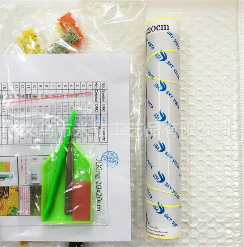 Полная дрель 5D DIY Алмазная картина собака большая белая в джунглях Вышивка