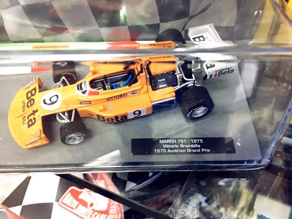 1/43 IXO F1 MARCH 751 Vittorio Brambilla 1975 Austrian Grand Prix | Railed/Motor/Cars/Bicycles